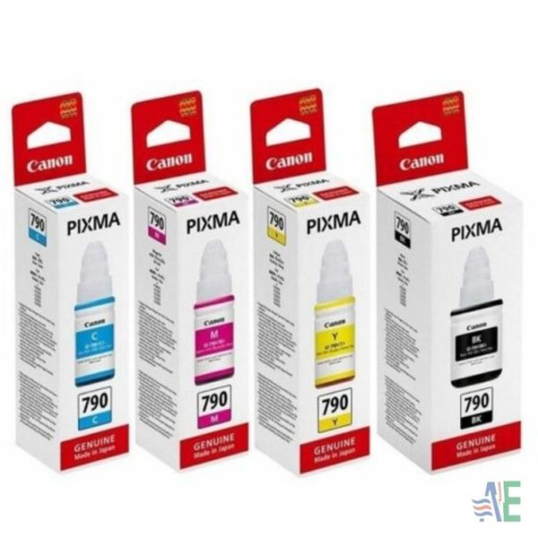 Canon GI-790 Ink Bottle Color Set (Original)