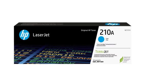 HP 210A Cyan Original LaserJet Toner Cartridge