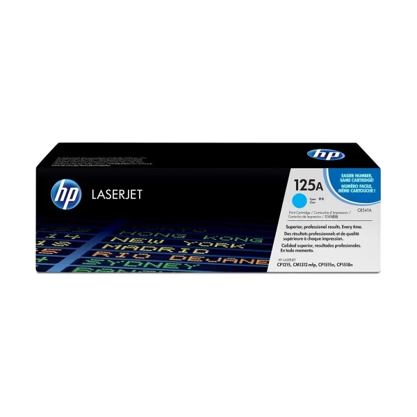 HP 125A Cyan Original LaserJet Toner (CB540A)