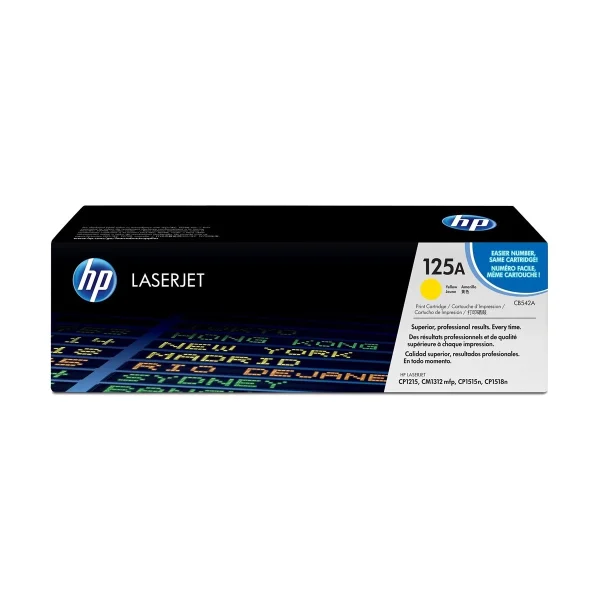 HP 125A Yellow Original LaserJet Toner (CB540A)