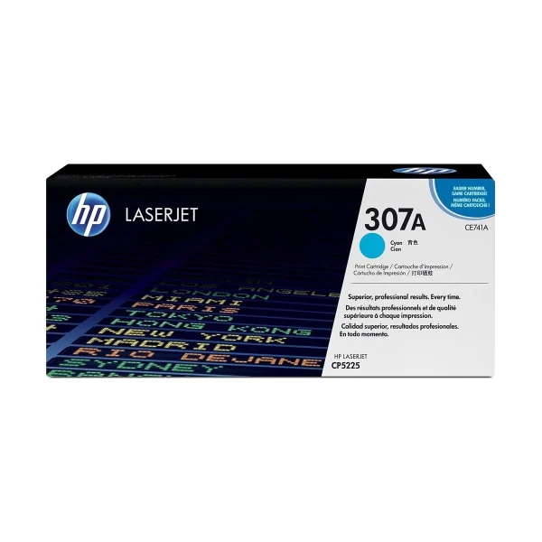 HP 307A Cyan Original LaserJet Toner (CE741A)