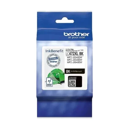 Brother LC472XLBK Black Ink Cartridge (Bundle With Full Set)